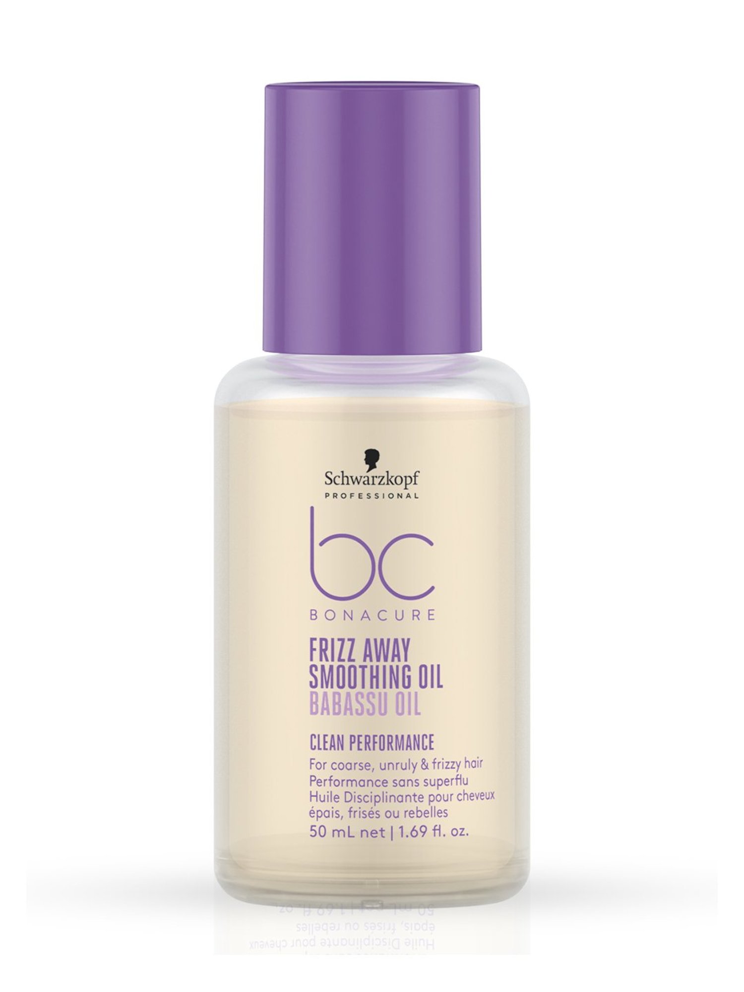 Schwarzkopf Professional Bonacure Frizz Away Smoothing Oil with Babassu Oil - 50 ml