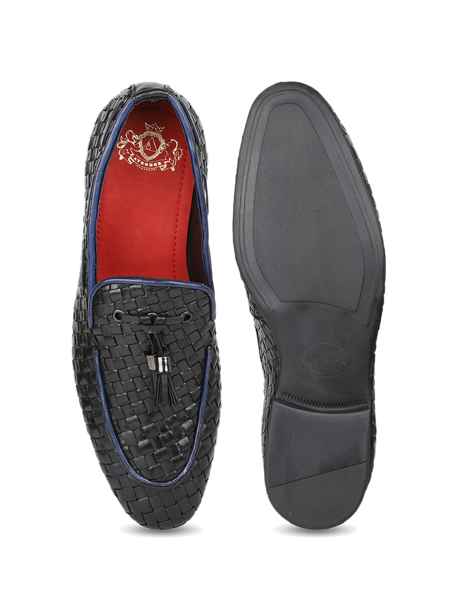 Atesber by Inc.5 Men's Black Casual Mocassins