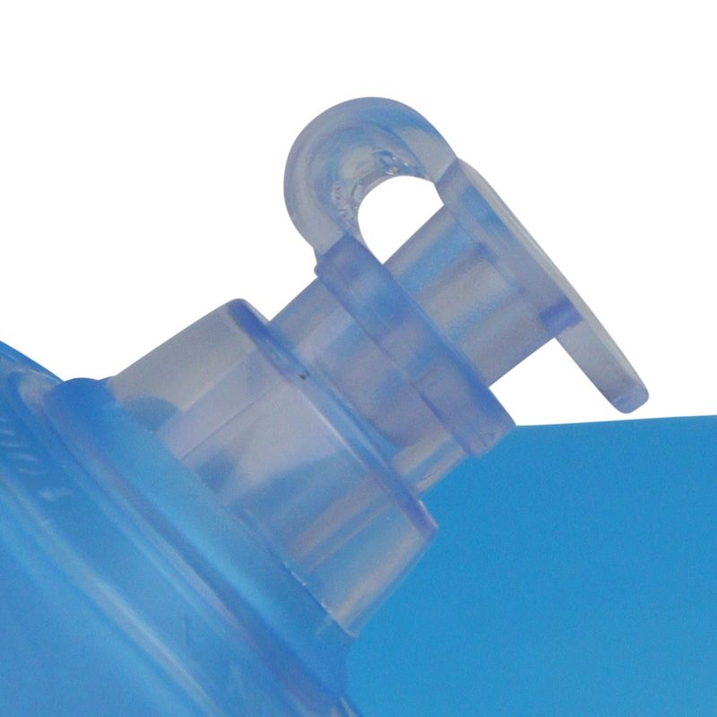 Pool Central 46" Inflatable Blue Sea Lion Ride On Pool Float with Handles