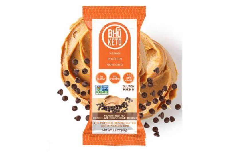 BHU Keto Peanut Butter Chocolate Cookie Dough Bar - 1.6oz