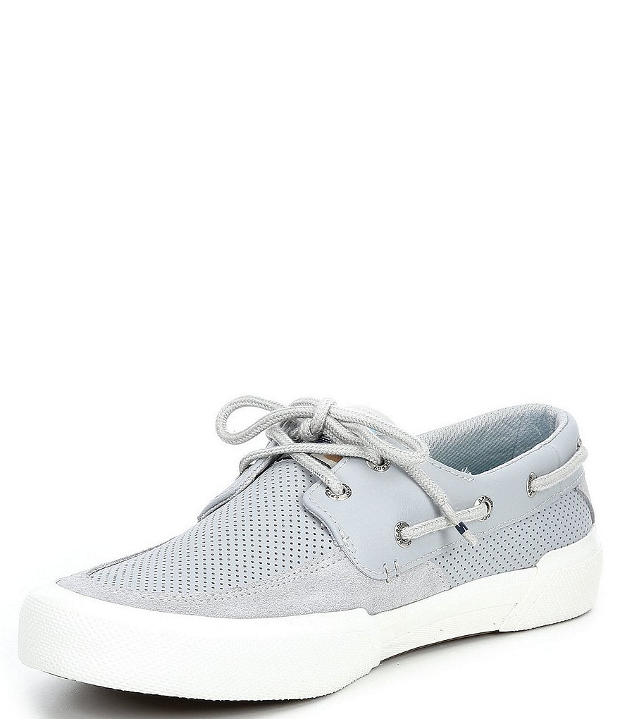 Sperry Men's Soletide 2-Eye Lace-Up Perforated Sneakers