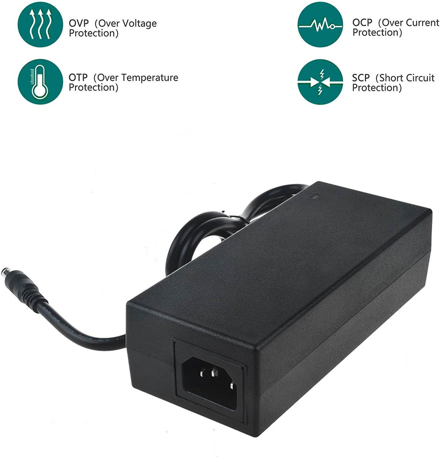 SLLEA 19V 3.42A 65W AC/DC Adapter for ASUS F556 F556U F556UA F556UA-EB71 F556UA-EH71 F556UA-UB71 F556UA-AS54 F556UA-AB32 F556UA-AB54 Laptop 19VDC Power Supply Cord Battery Charger
