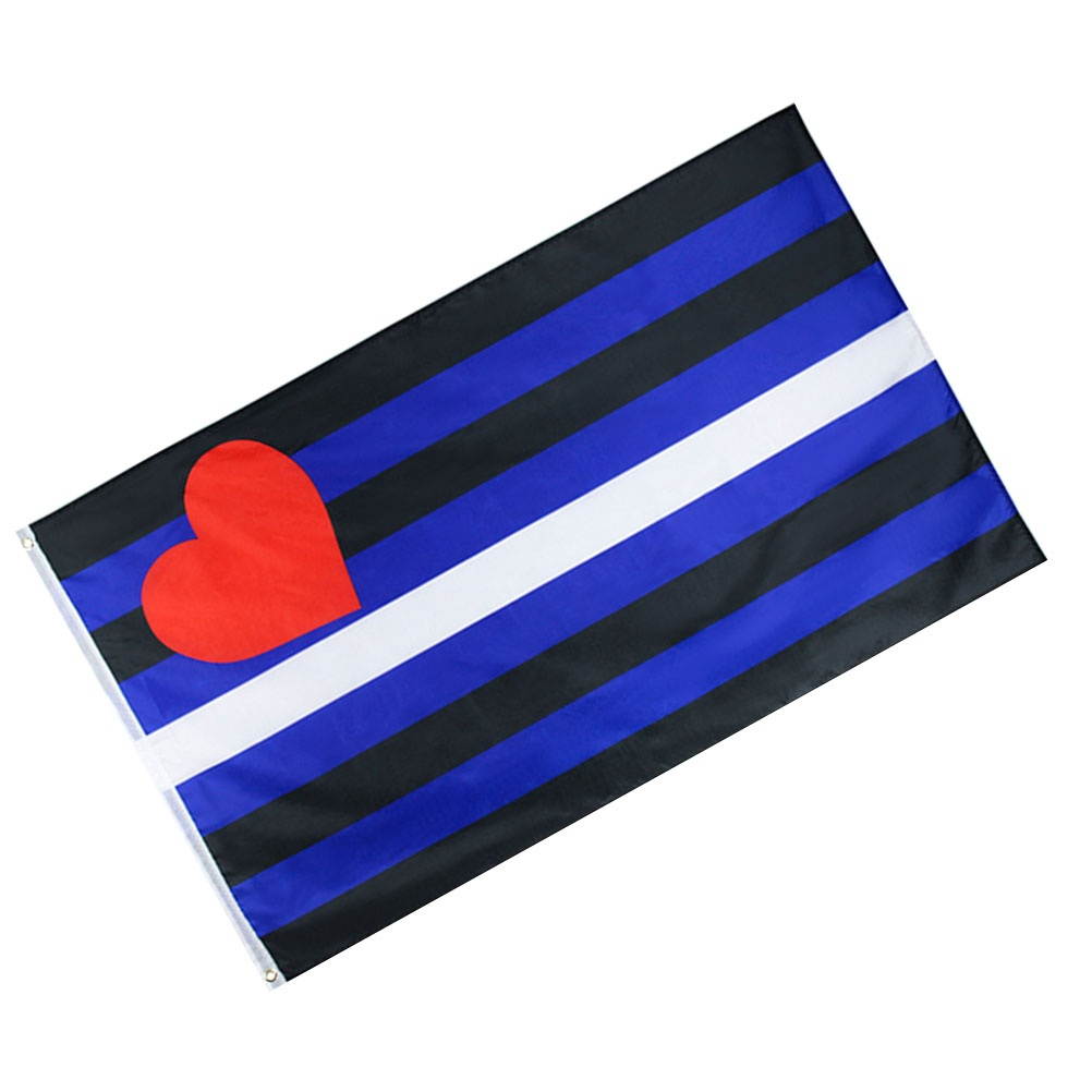 1Pc Decorative Flag Festival Adornment Hanging Flag Garden Flag for Home Outdoor