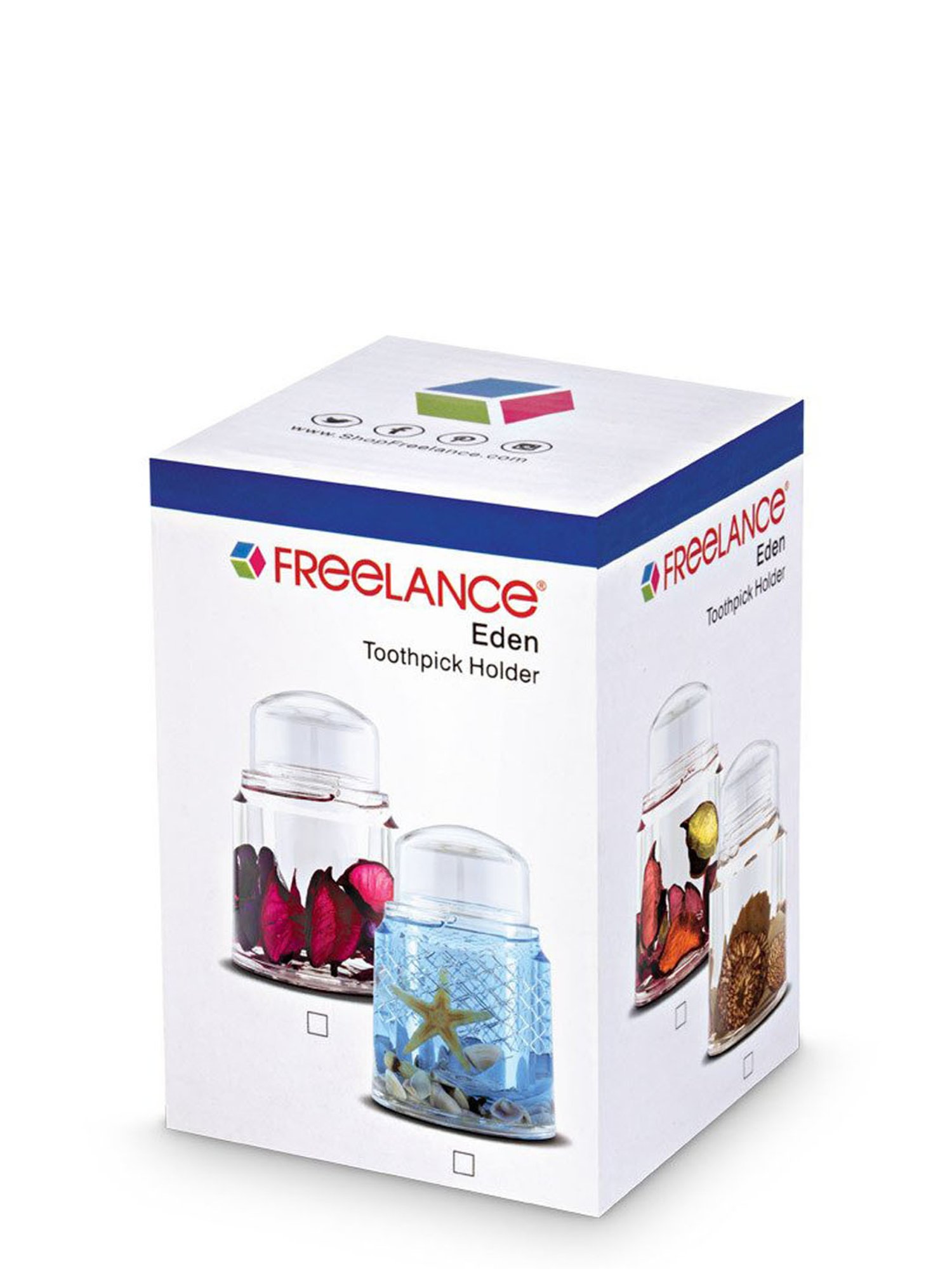 Freelance Gold Acrylic Set of 1 Kitchen Racks and Holders