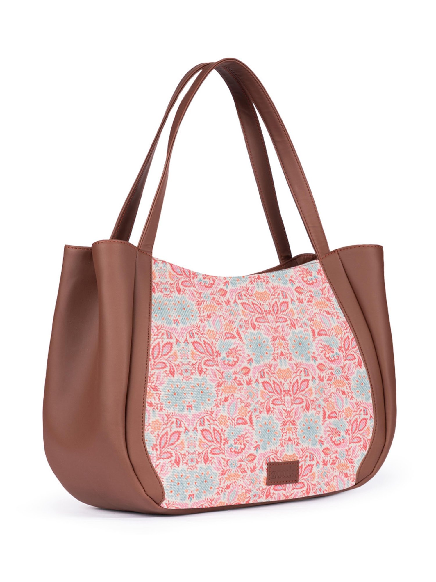ZOUK Mangalore Blossoms Multicolor Printed Luna Shoulder Bag