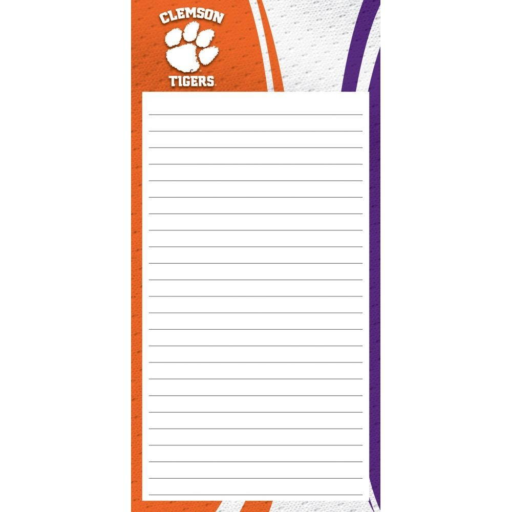 Turner Licensing,  COL Clemson Tigers 2Pack List Pad