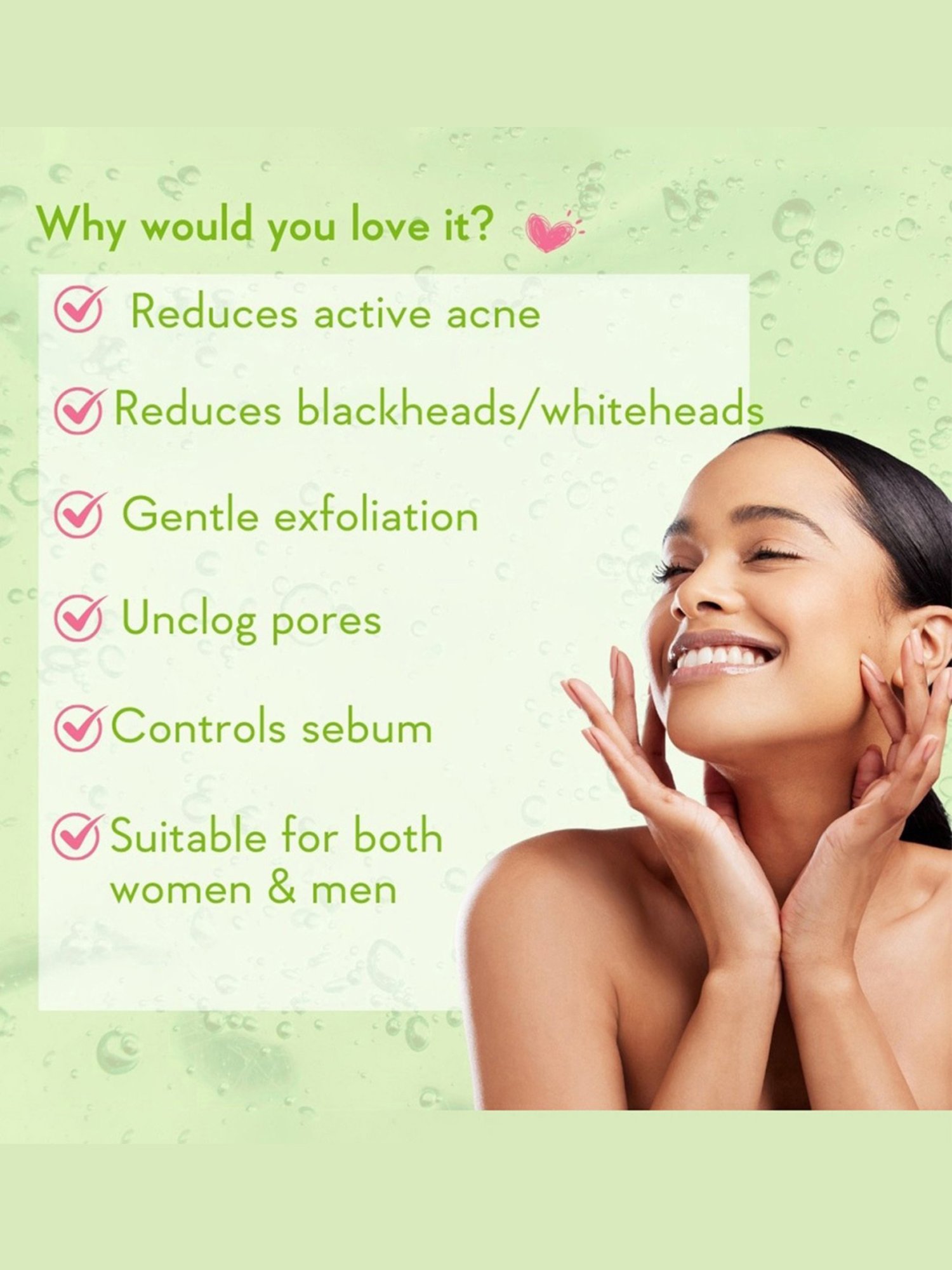 Globus Naturals Rice Ceramide Radiance Face Wash - Pack of 3