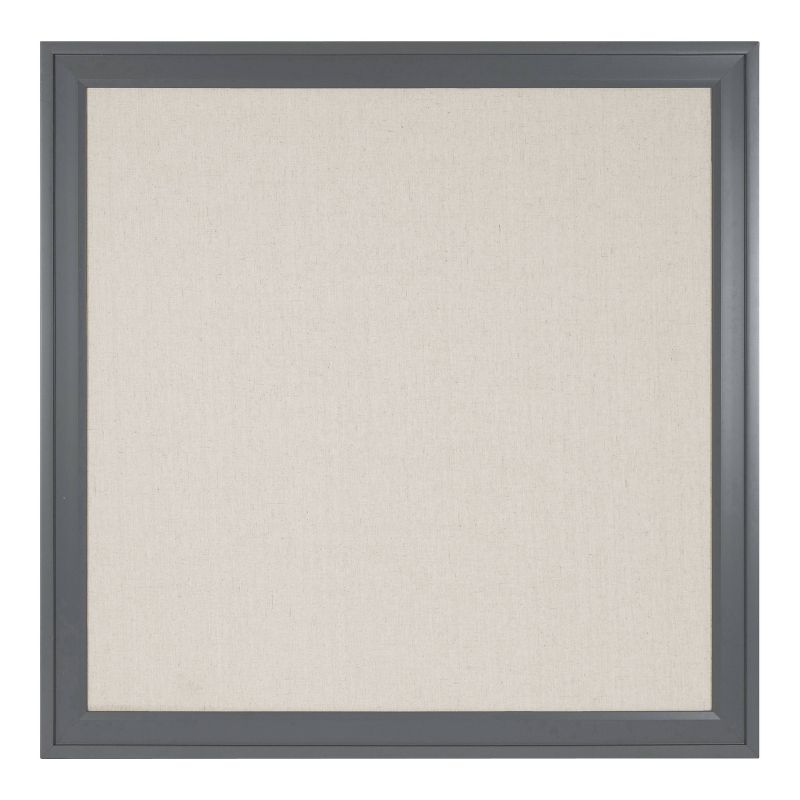 23.5" x 29.5" Bosc Pinboard Walnut Brown - DesignOvation