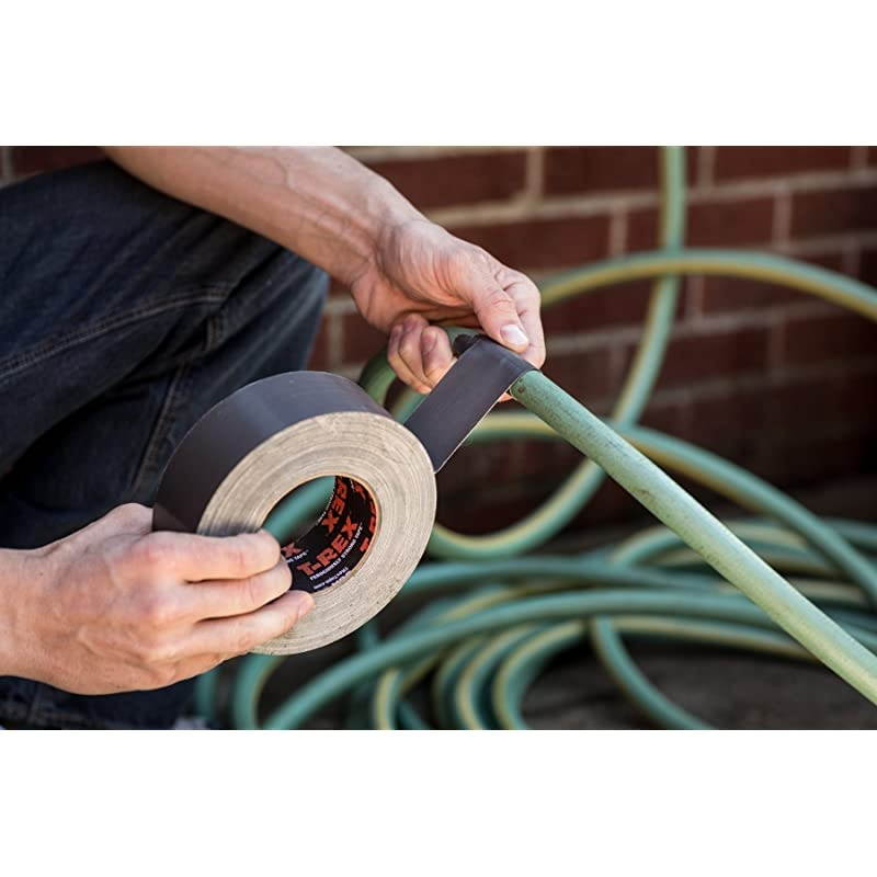 Ferociously Strong Tape Duct Tape with UV Resistant amp Waterproof Backing for Wood Brick Concrete and More 35 yd x 188quot Gunmetal Gray 1Roll 240998