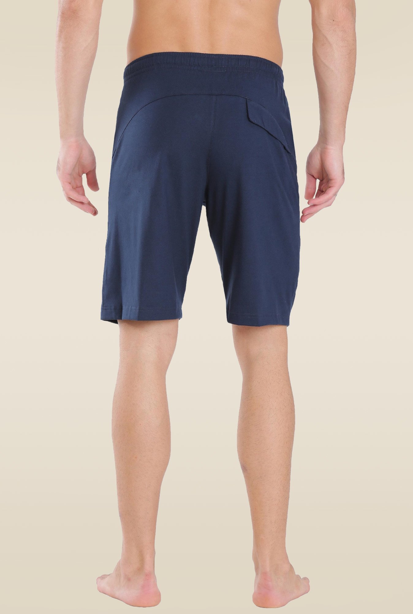 Adidas White Regular Fit Striped Sports Shorts