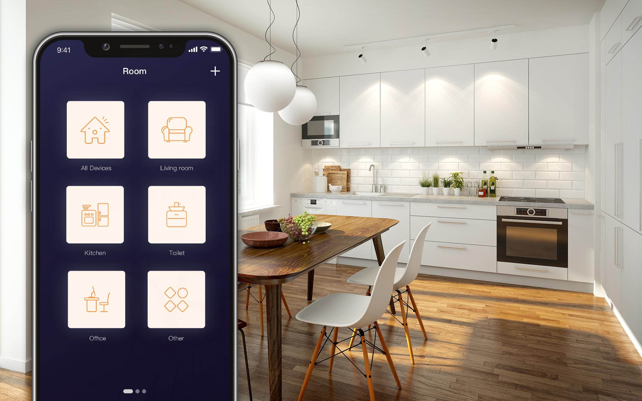 AduroSmart ERIA Soft White Smart A19 Starter Kit, works with Alexa / Google Assistant