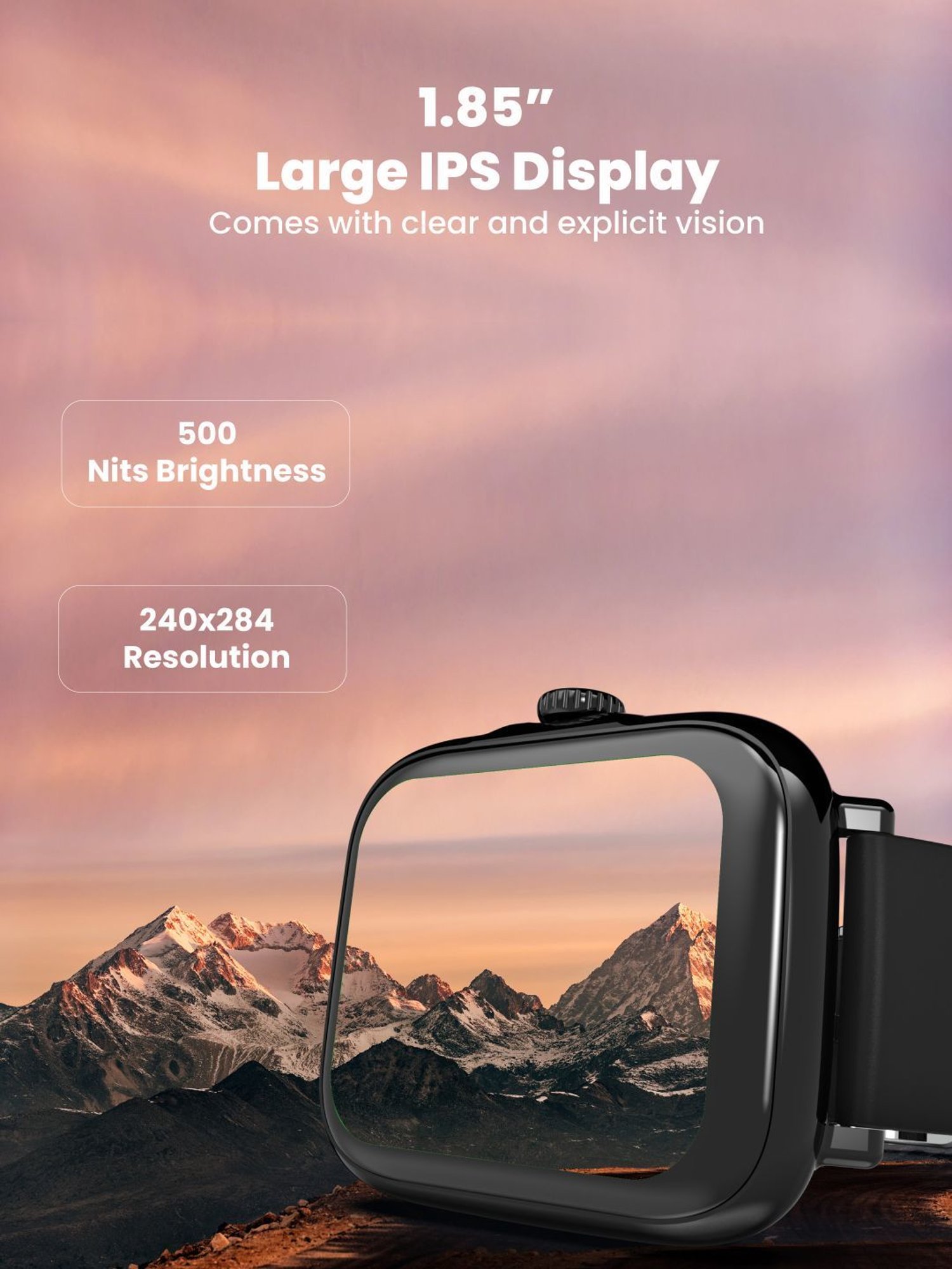 I Kall W1 Smartwatch (Black)