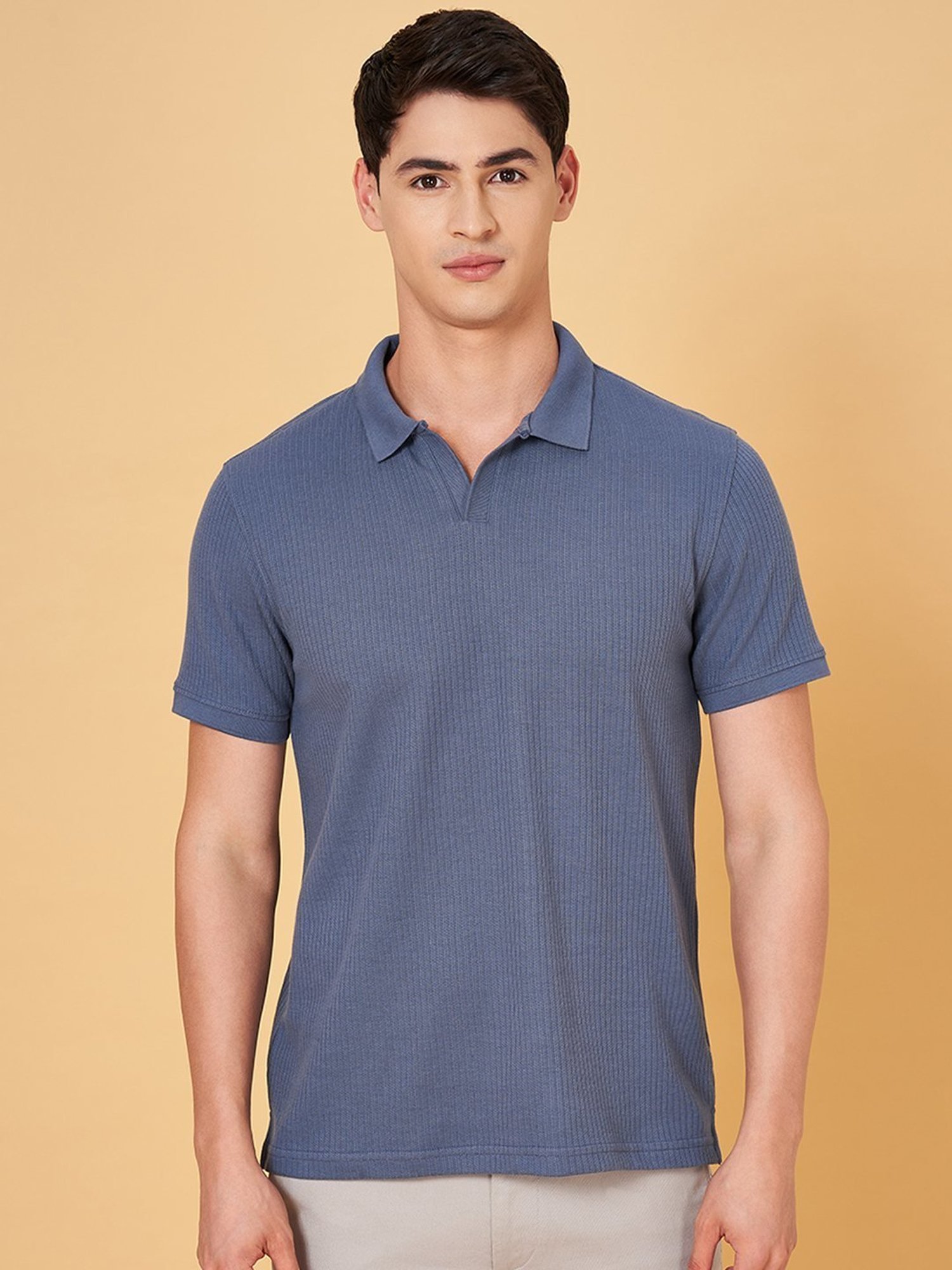 Byford By Pantaloons Pacific Coast Slim Fit Polo T-Shirt