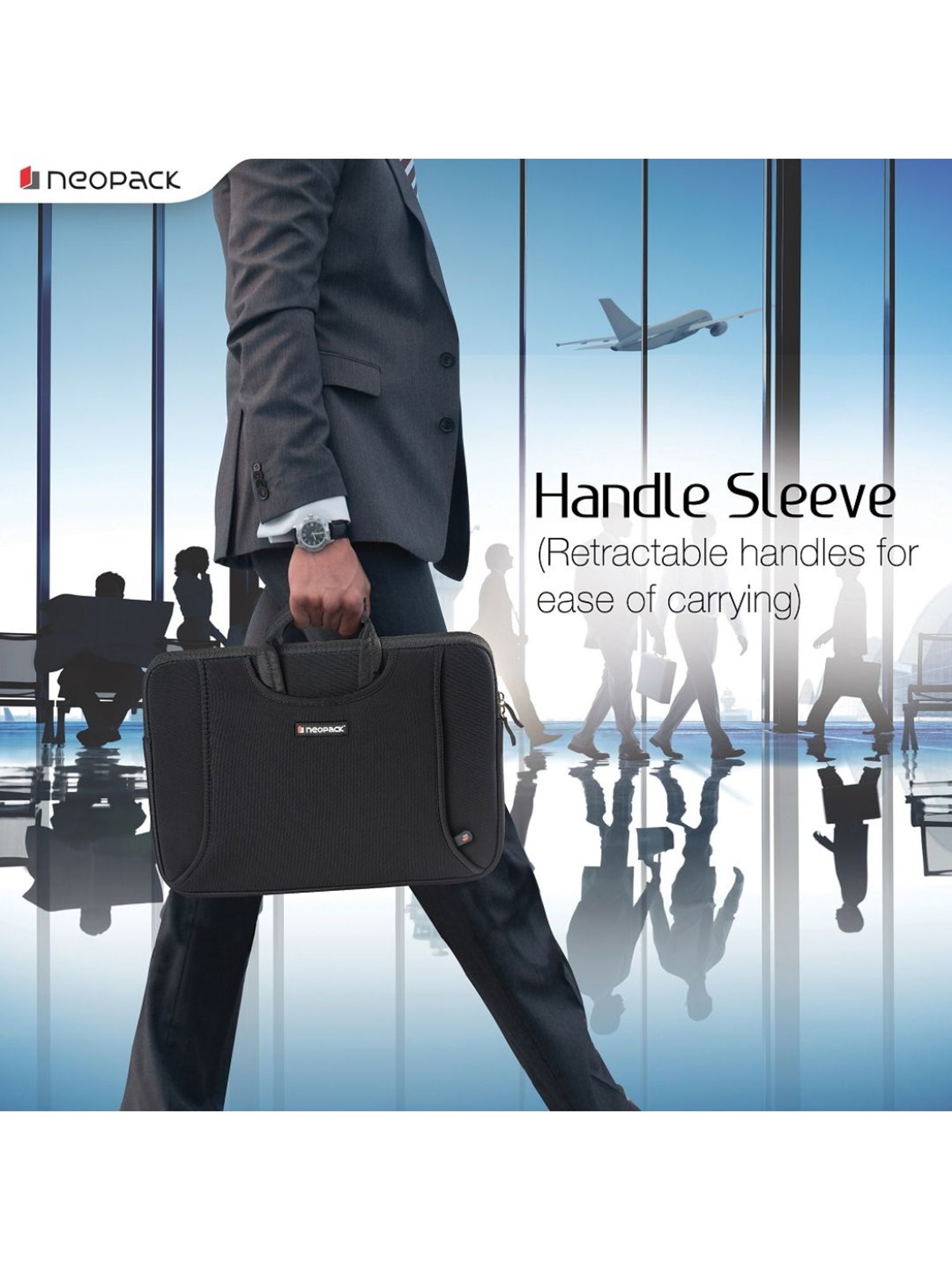 HP Trendsetter 39.62cm (15.6") Laptop Backpack (Black/Blue)