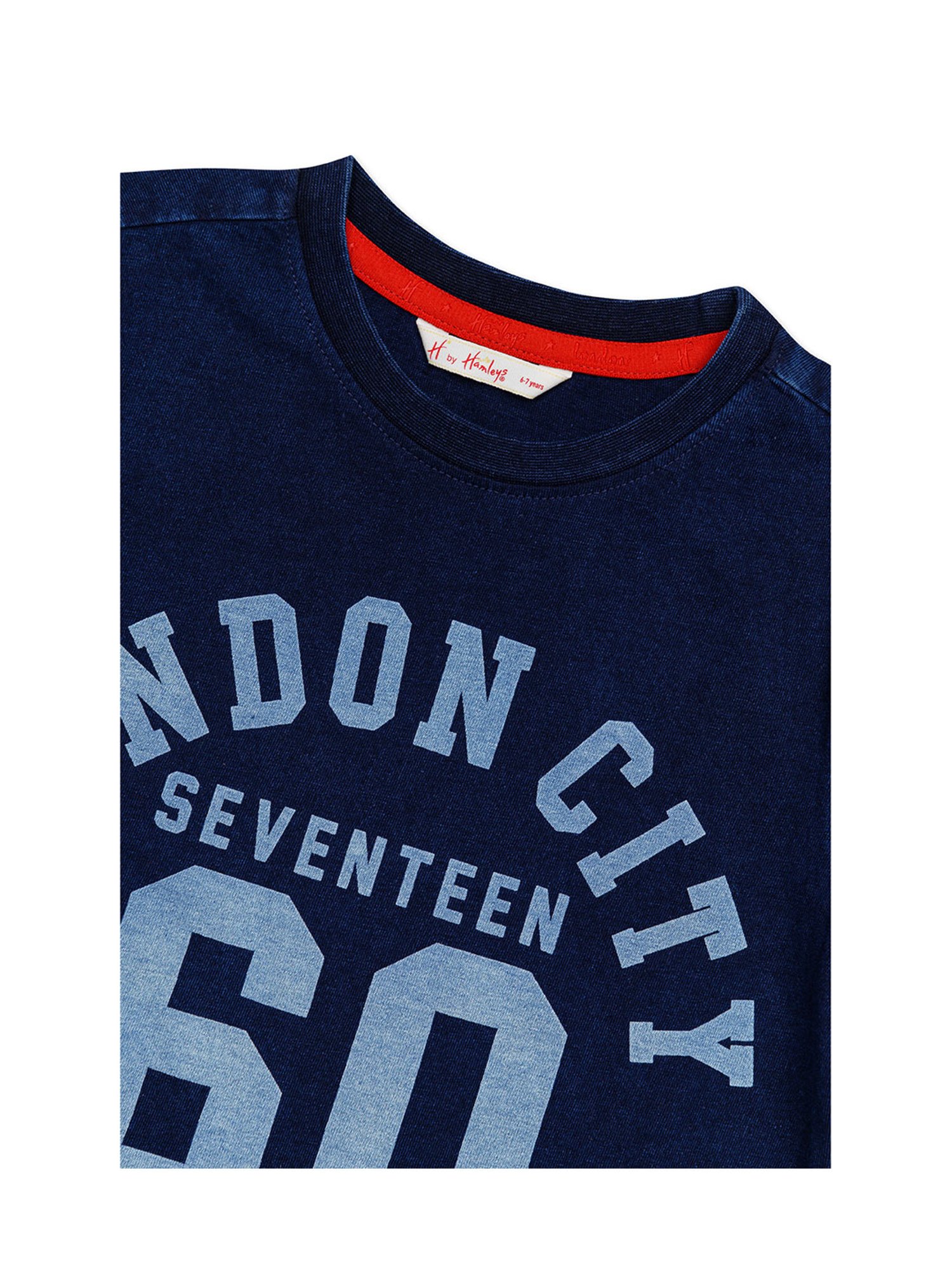 H by Hamleys Kids Navy Printed T-Shirt