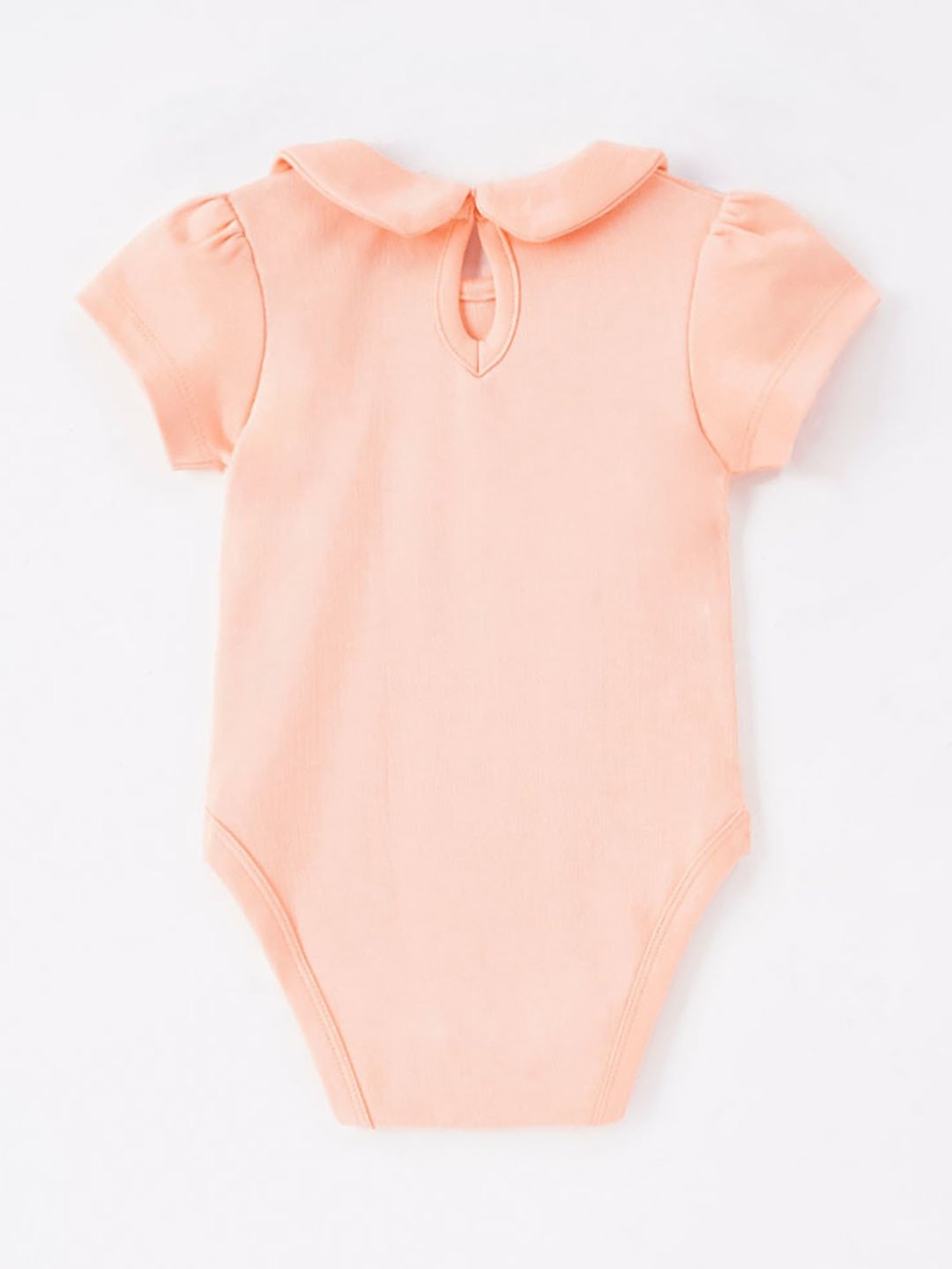 Ed-a-Mamma Baby Peach Printed Bodysuit