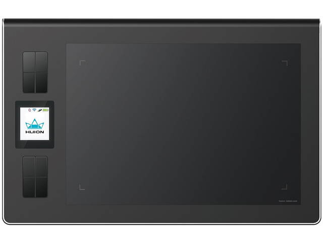 Huion DWH69 Wireless Graphics Drawing Tablet with 8 Express Keys, 5080 LPI, 2048 Pressure Sensitivity Glove and a Carrying Bag