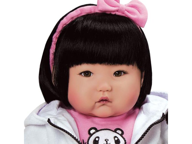 Paradise Galleries Lifelike Reborn Baby Doll Bamboo, 20 inch Girl Doll in GentleTouch Vinyl & Weighted Body, 7-Piece Doll Gift Set