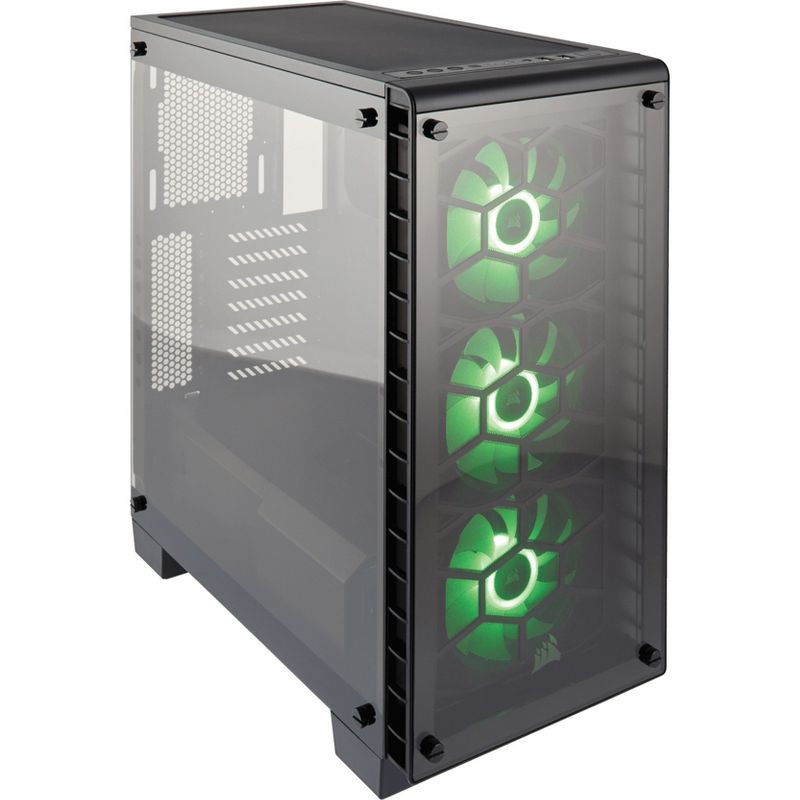 Fractal Design Node 202 Computer Case - Black - 2 x Bay - 1 x 450 W - Power Supply Installed - Mini ITX Motherboard Supported - 7.72 lb