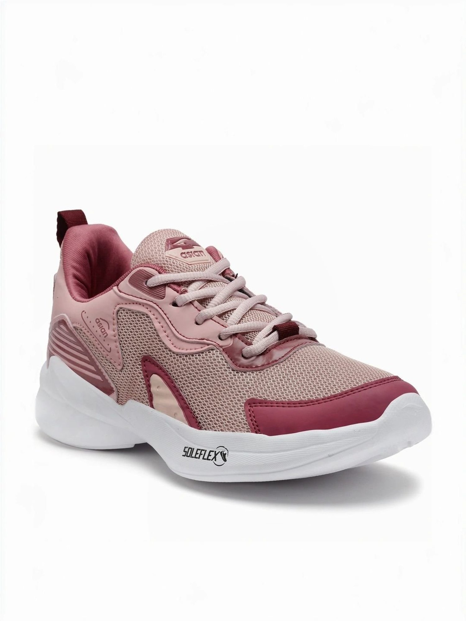 Asian Women's Pink Running Shoes