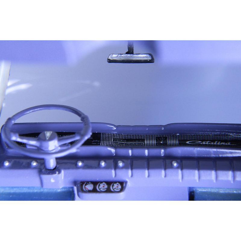 1961 Pontiac Catalina Twilight Mist Blue Metallic Limited Edition to 220 pieces 1/43 Model Car by Goldvarg Collection