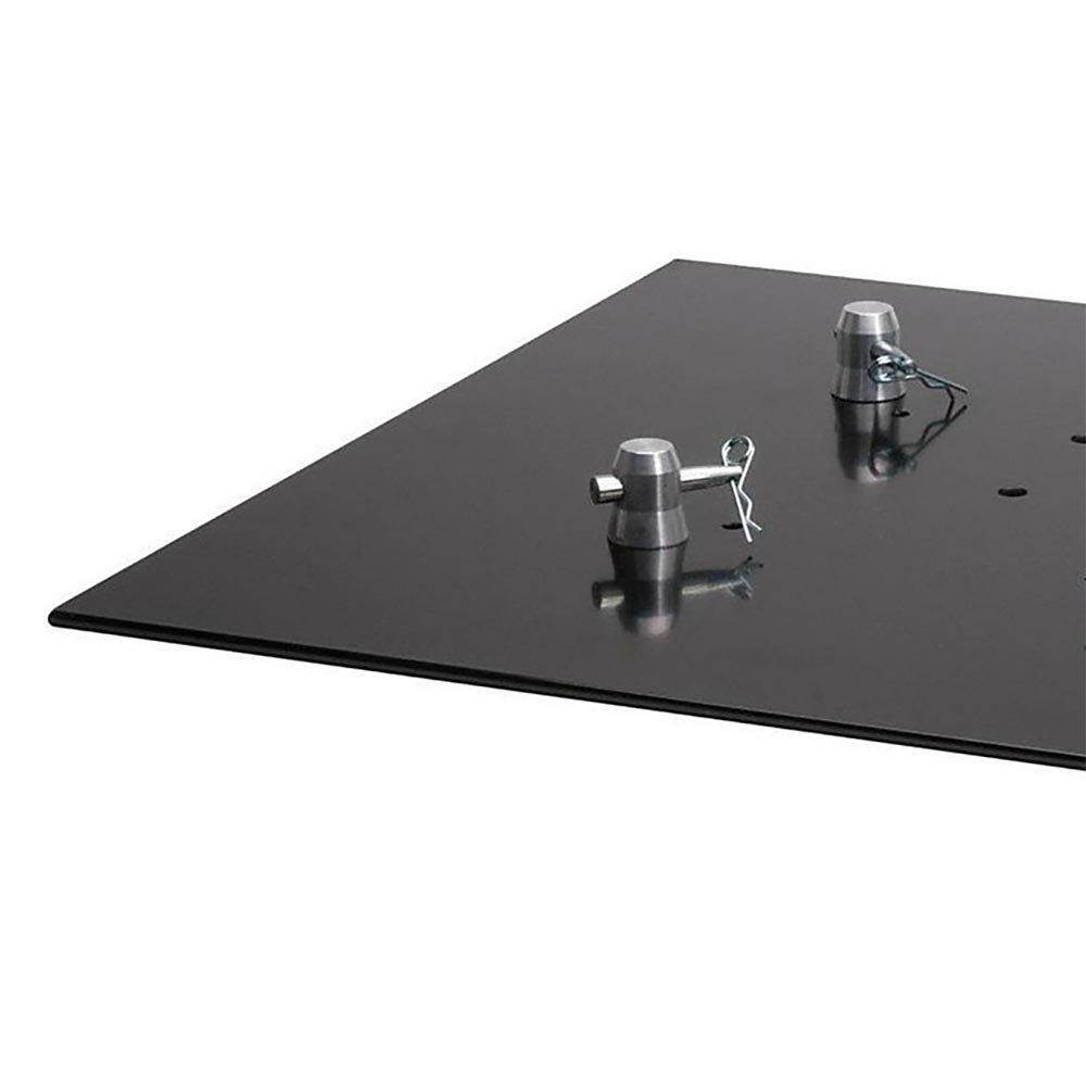 Global Truss Square Steel Lighting Trussing Base Plate 2X2S for F24, F33 and F34