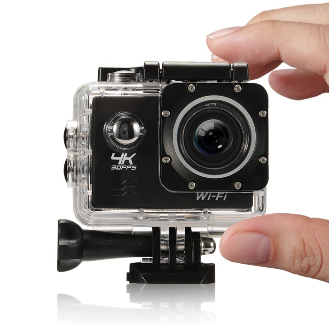 Action Camera 1080P 4K Ultra HD WiFi Best Video Sports Camera 16MP 1080P 170 Degree Wide Angle 2.0 Inch Screen 100 foot Underwater Waterproof Camera