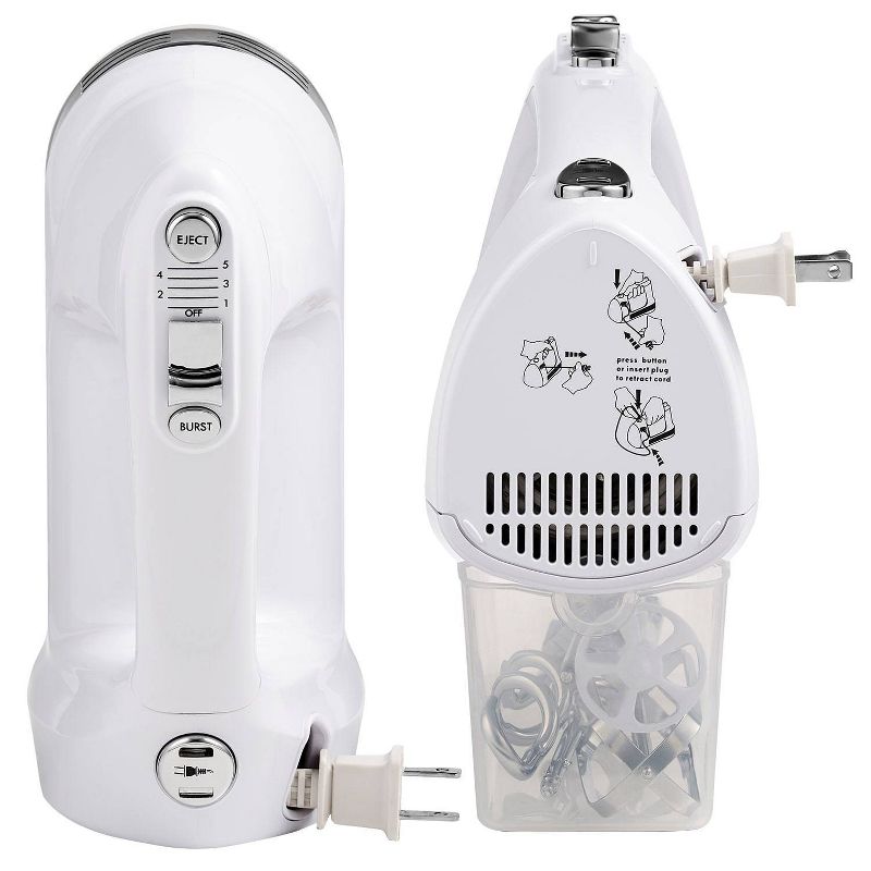 Kenmore 5 Speed Hand Mixer Retractable