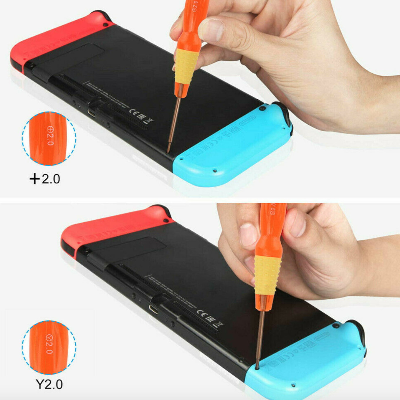 12pcs for Nintendo Switch / Lite NS Gameboy Joy Con Repair Screwdriver Tools Kit