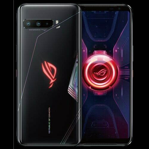 Original Global Rom Vesion ASUS ROG Phone 3 5G Snapdragon 865+ Game Phone RAM12GB/16GB ROM 128GB/256GB/512GB Dual Sim (GSM Only | No CDMA) Unlocked - Black
