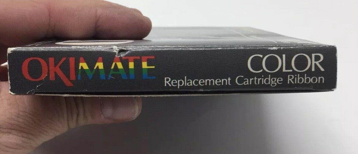 Color Ribbon Okimate 20 Printer NEW SEALED