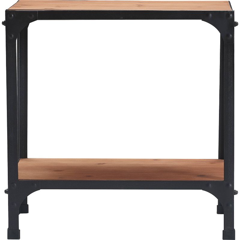 Overland Side Table Metal Brown/Black - Serta