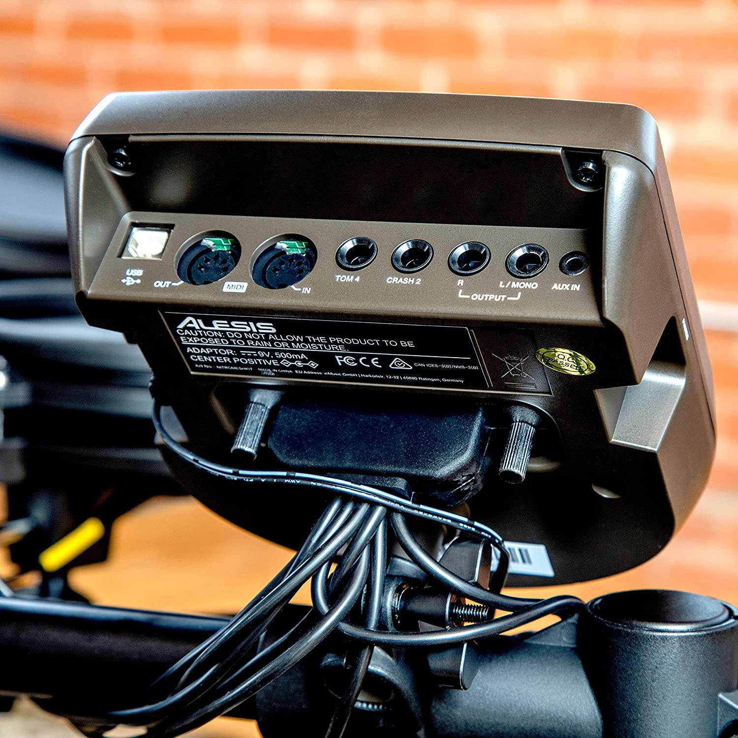 Alesis Drums Nitro Mesh Kit | Eight Piece All Mesh Electronic Drum Kit With Super Solid Aluminum Rack, 385 Sounds, 60 Play Along Tracks, Connection Cables, Drum Sticks & Drum Key included