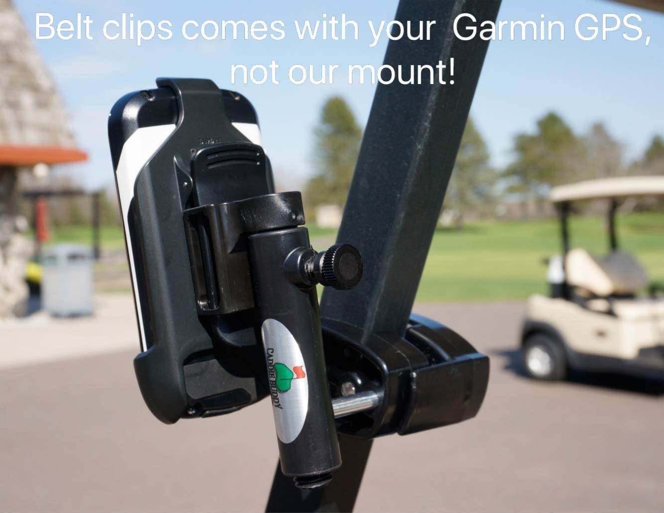 Caddie Buddy Golf Cart Mount for Garmin G30, G10, G6, G7 and G8