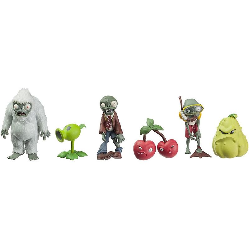 Zoofy International Plants Vs. Zombies 2" Figure 6 Pack