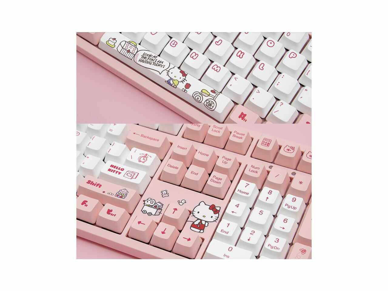 Glorious Modular Mechanical Gaming Keyboard (GMMK)- Barebone Edition (DIY Assembly Required) (Full Size, Black) + Glorious Black Aura Keycaps (Bundle)