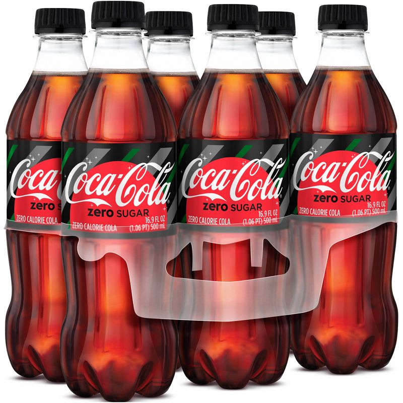 Coca-Cola Zero Sugar - 6pk/16.9 fl oz Bottles