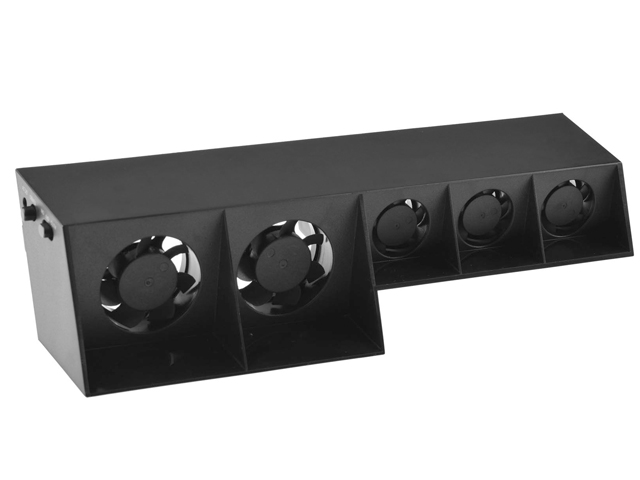 Dobe USB External Super Cooling 5 Fan for Playstation PS4 Black