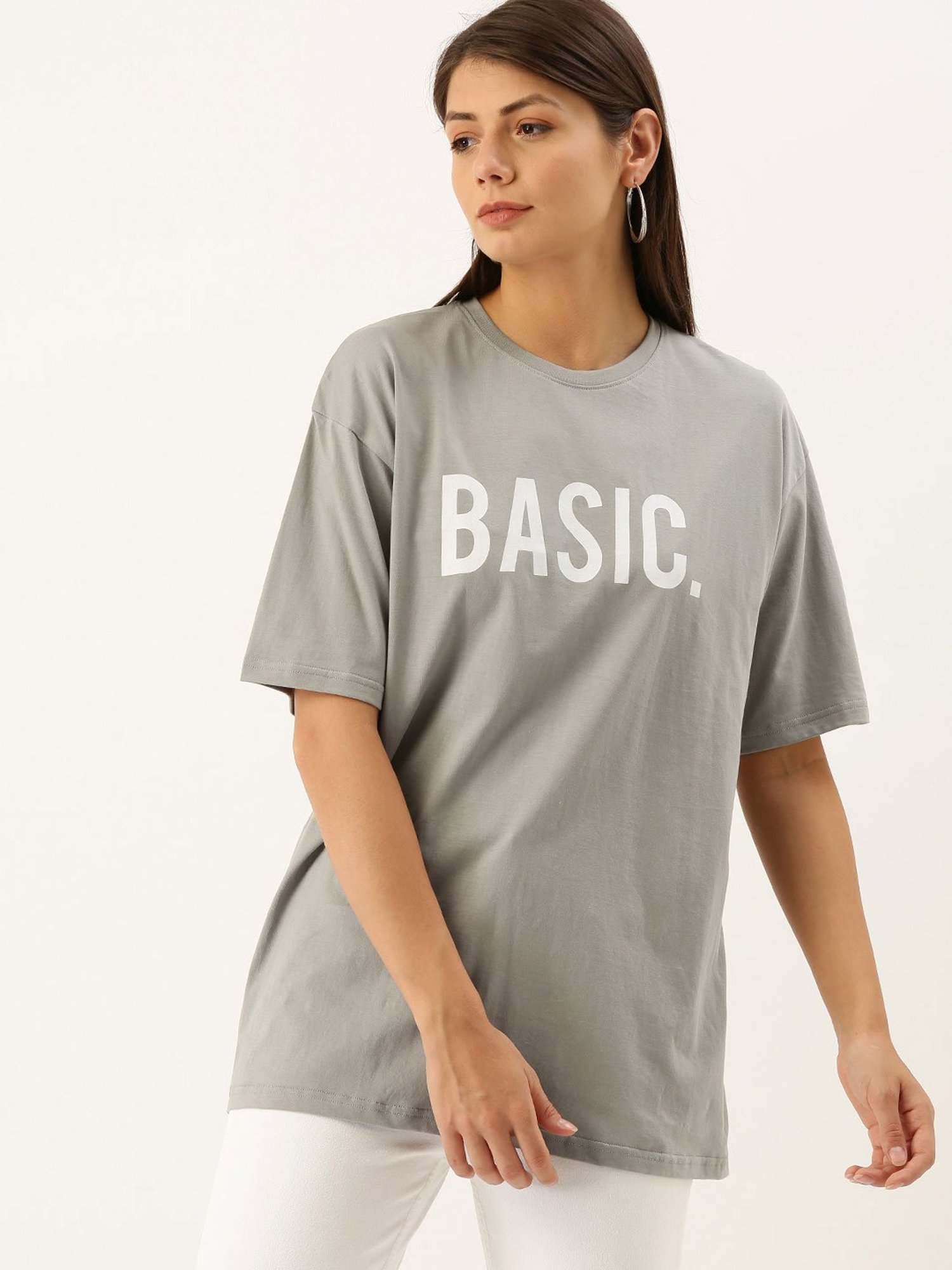 Dillinger Grey Graphic Print T-Shirt