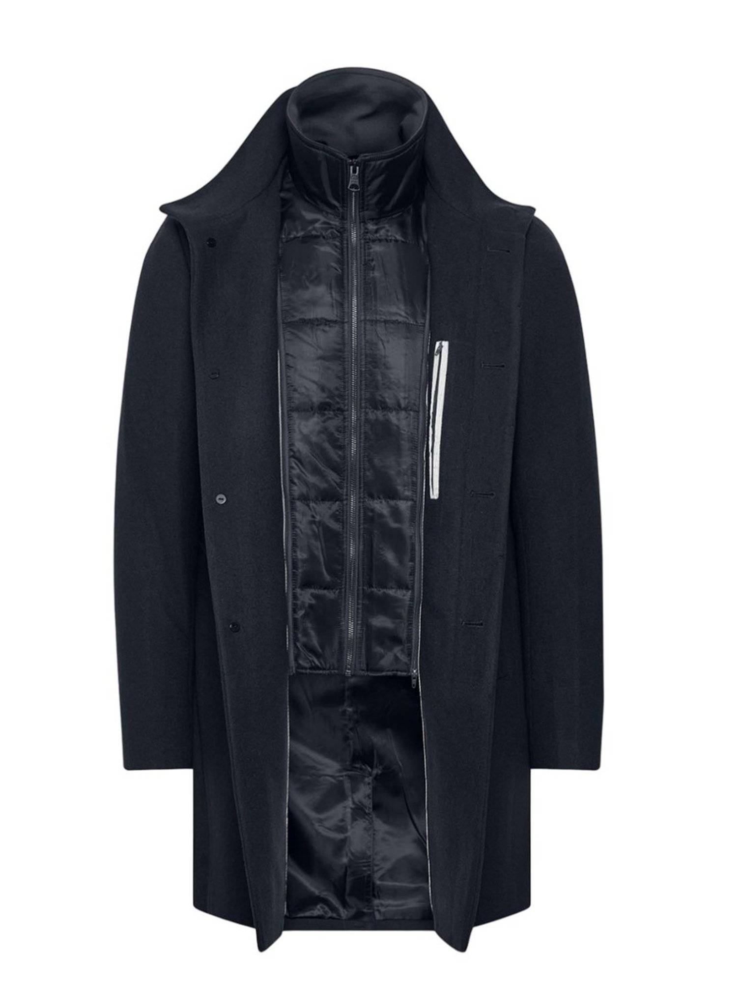 Matinique Blue Regular Fit Coats