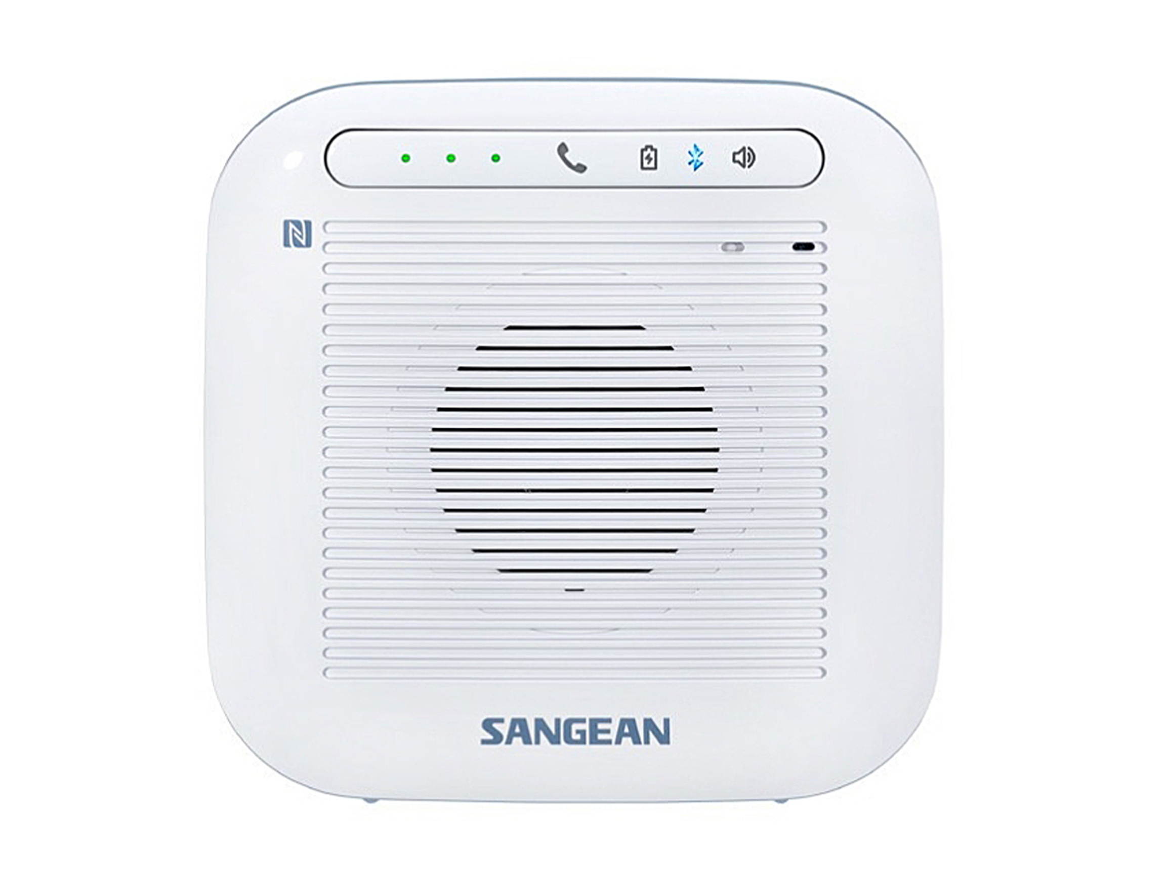 Sangean H-201P Portable Waterproof Bluetooth Speaker & Waterproof Shower Radio - White