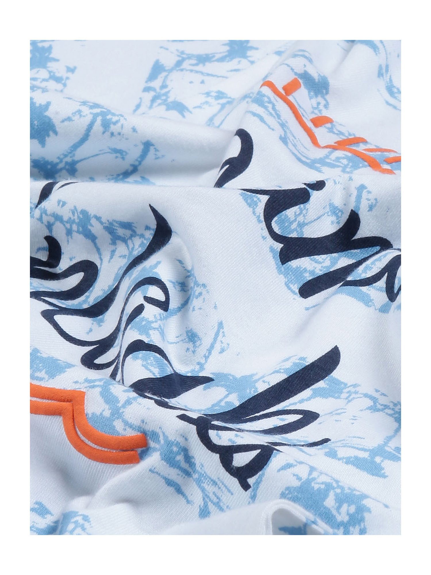 Plum Tree Boys Red & White Printed T-Shirt (Pack Of 2)