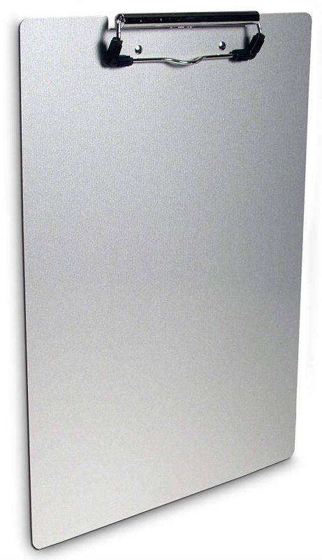 Saunders Recycled Aluminum Clipboard &ndash; A4 Clipboard with Low Profile Clip. Stationery Accessories
