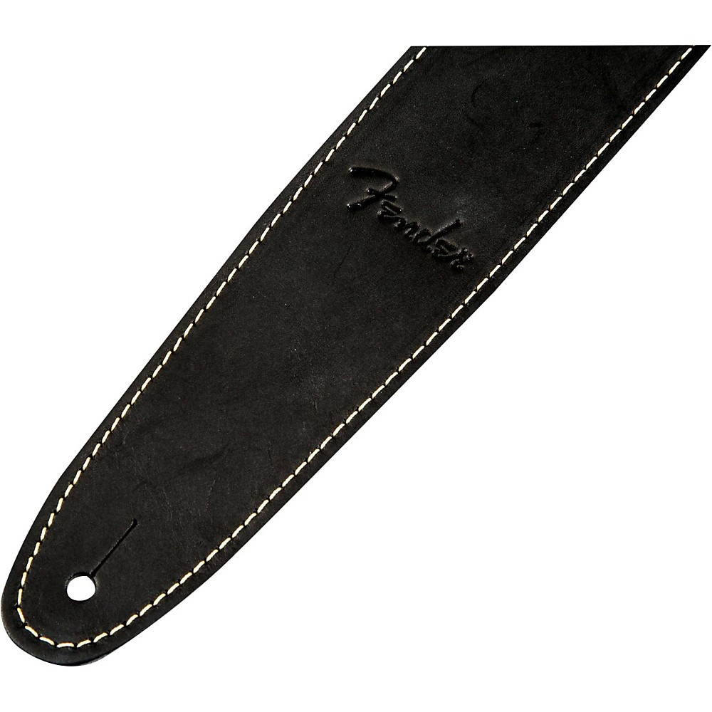 Fender Ball Glove Leather Guitar Strap Black