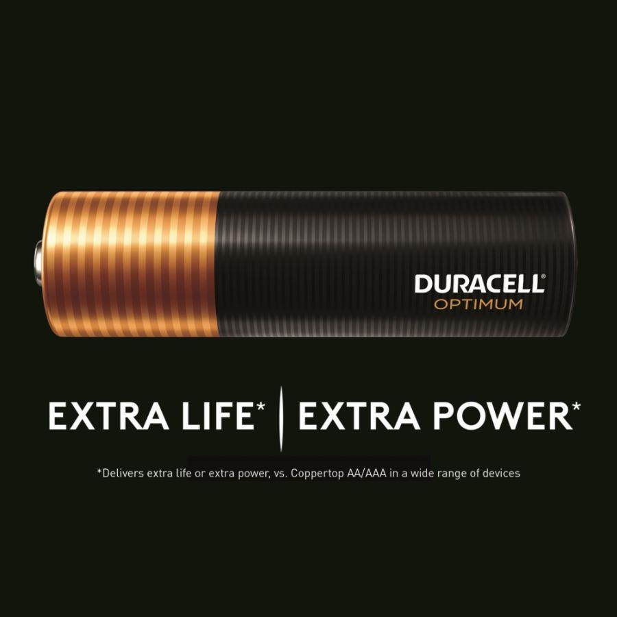 Duracell Optimum Alkaline AA Batteries, 8/Pack OPT1500B8PRT