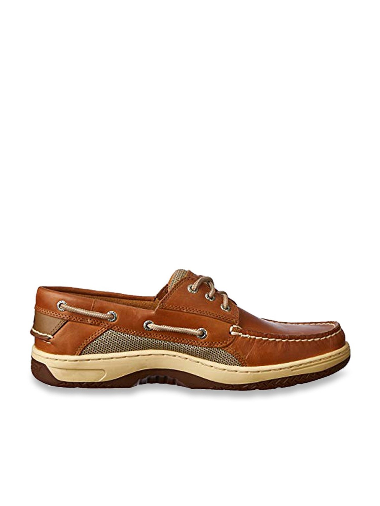 SPERRY Men's Billfish 3-Eye Dark Tan Boat Shoes