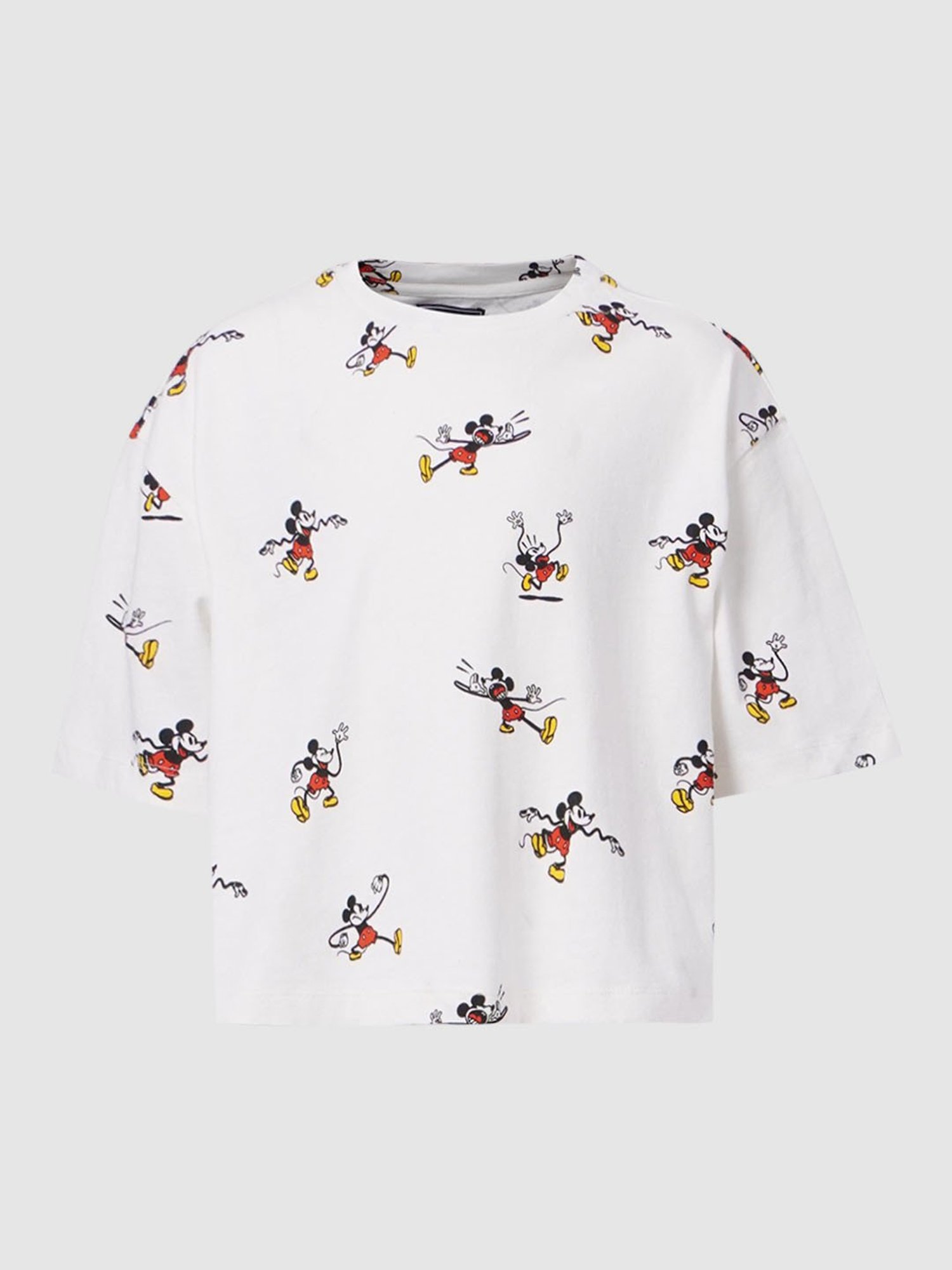 KIDS ONLY Off White Micky Print T-Shirt