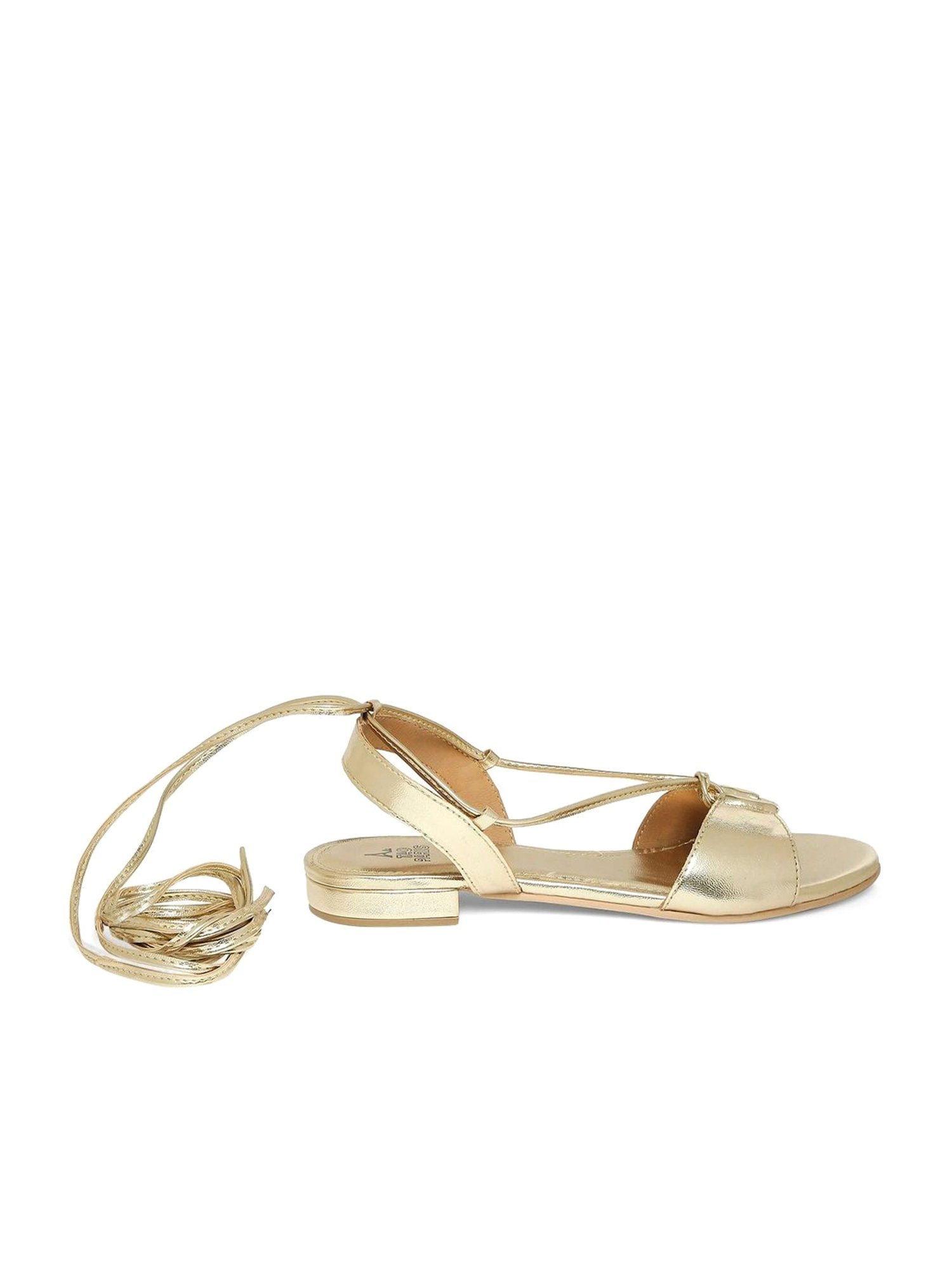 Tao Paris Women's Turin Gold Gladiator Sandals