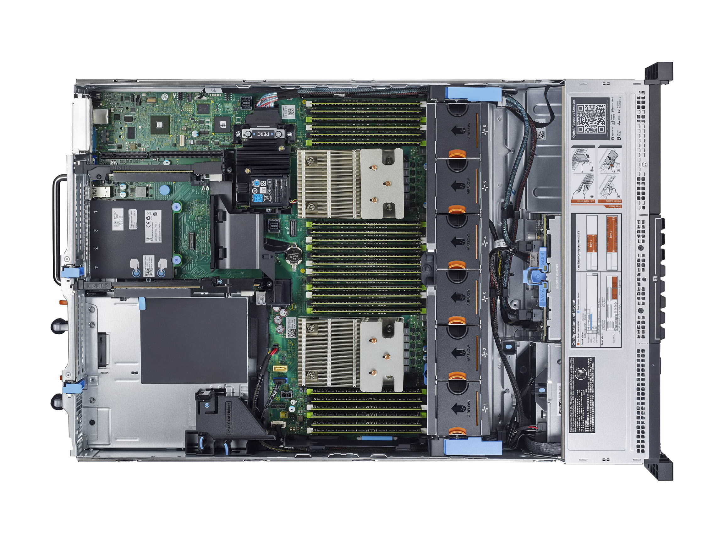 Dell PowerEdge R730 - Server - rack-mountable - 2U - 2-way - 2 x Xeon E5-2660V4 / 2 GHz - RAM 64 GB - SAS - hot-swap 2.5" - HDD 1.2 TB - G200eR2 - GigE - no OS - monitor: none