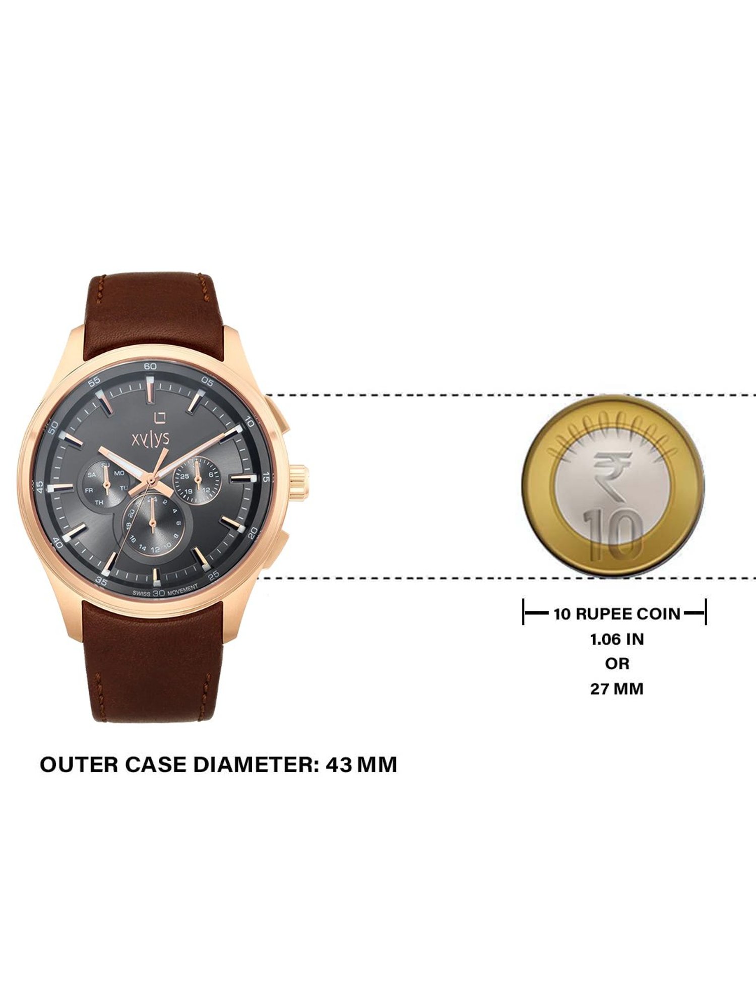 XYLYS 40035WL01E Classic Analog Watch for Men